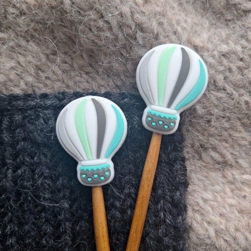 Needle Stoppers Hot Air Balloons