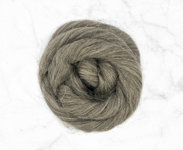 FAROE ISLAND wool top - Dark grey - Image 3
