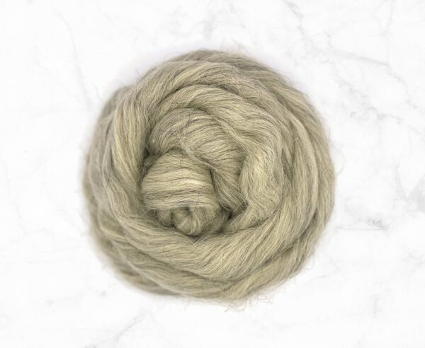 FAROE ISLAND wool top -Light grey - Image 3