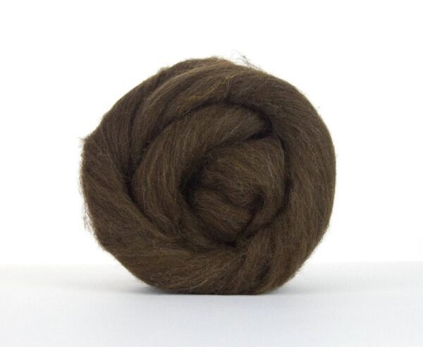 CORRIEDALE wool top - Brown - Image 3