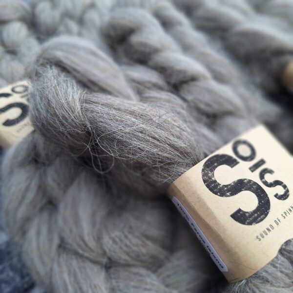 FAROE ISLAND wool top - Dark grey - Image 2