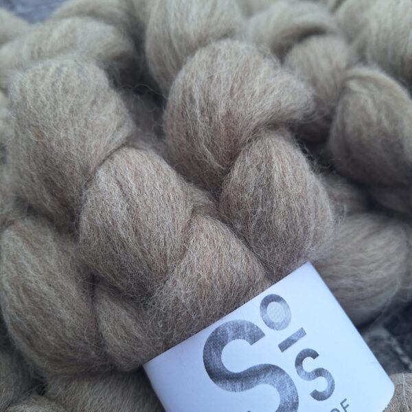 SHETLAND wool top - Grey - Image 2