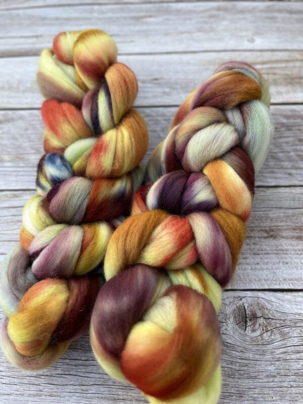 "Plum Cocktail" (Punta Arenas wool) - Image 2