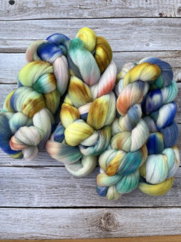 "Summer by the Sea" (Polwarth wool)