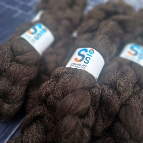 SHETLAND wool top - Black - Image 2