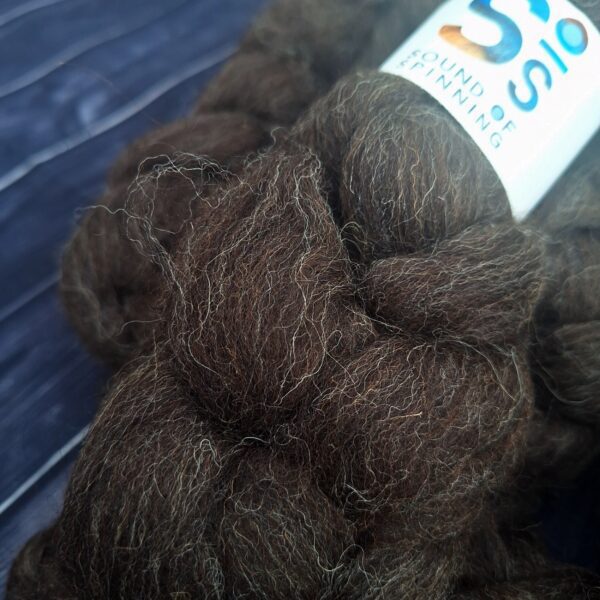 SHETLAND wool top - Black - Image 5