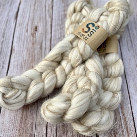 MERINO/ SILK/ FLAX blend