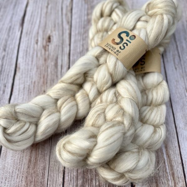 MERINO/ SILK/ FLAX blend