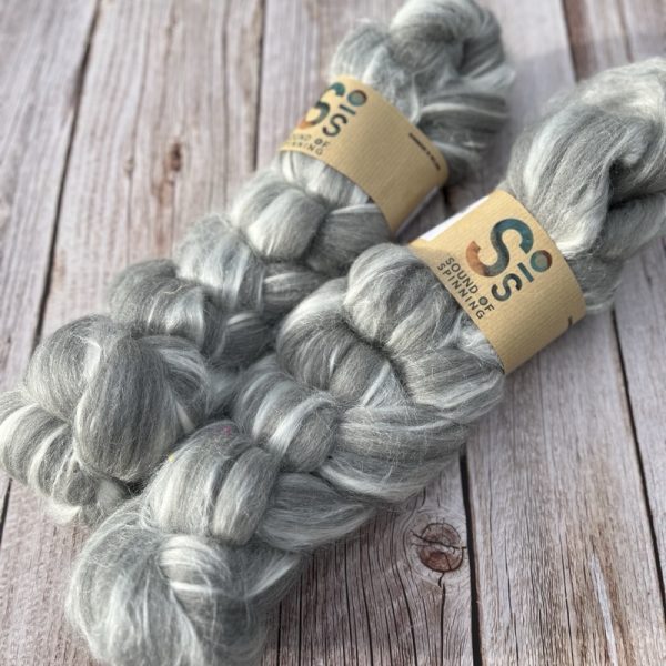 GREY MERINO & TUSSAH SILK